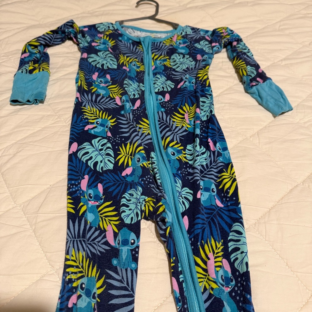 Little Sleepies Lilo & Stitch Zippy 2t